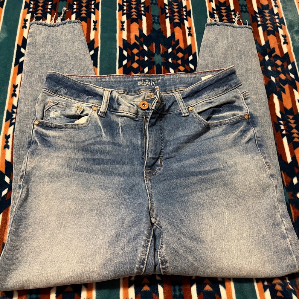 Maurices Edgely Denim Straight Leg Pants